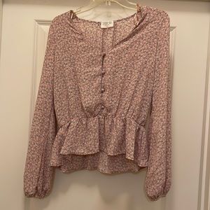 Sienna Sky floral blouse